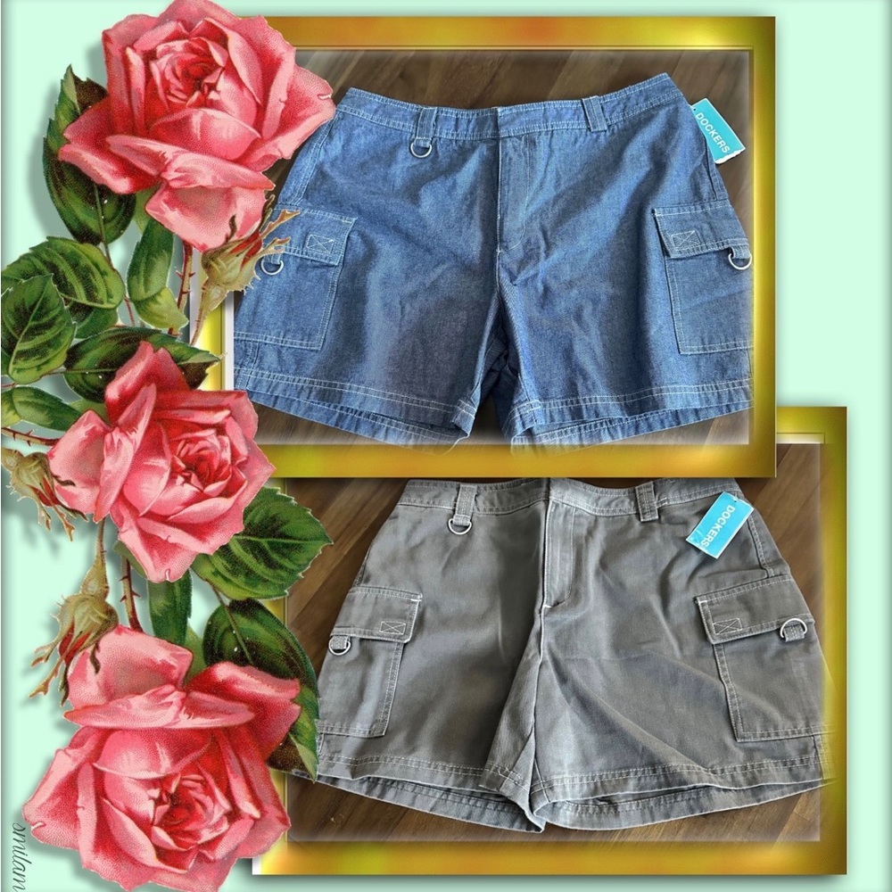 New 100% cotton 2pc bundle short